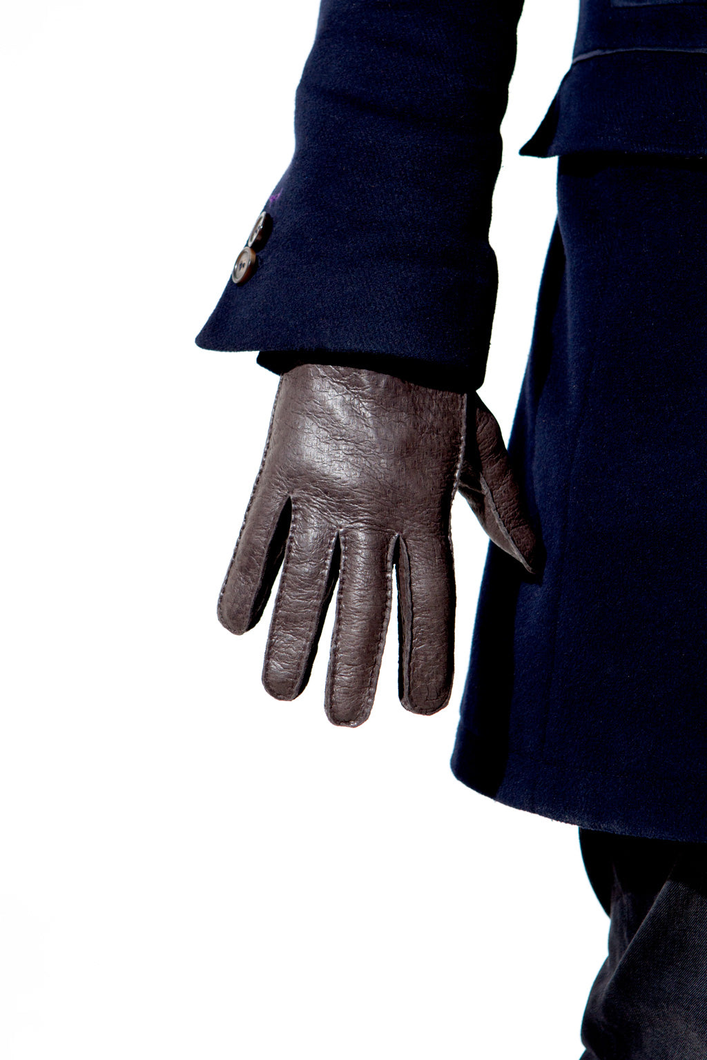 CLASSIC UNLINED PECCARY LEATHER GLOVES FOR MEN by INES – Ines Gloves