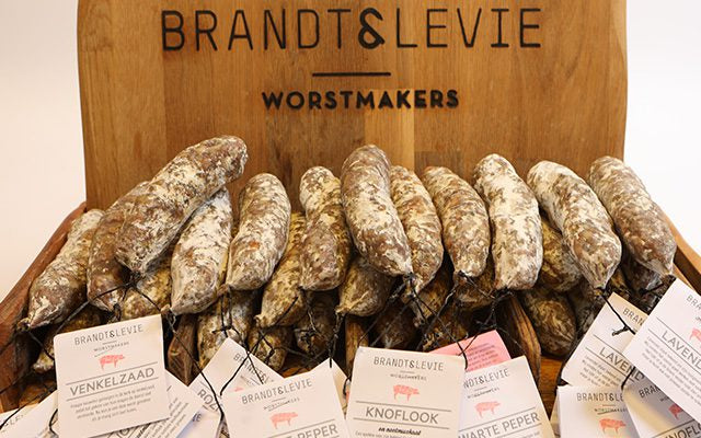 Better short leather gloves and sausages