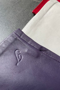 Ines Vintage - Elegant long leather gloves
